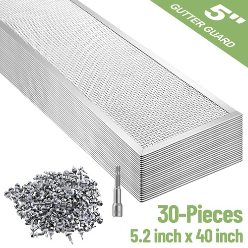 Gutter guard 100ft stainless - 100ft,